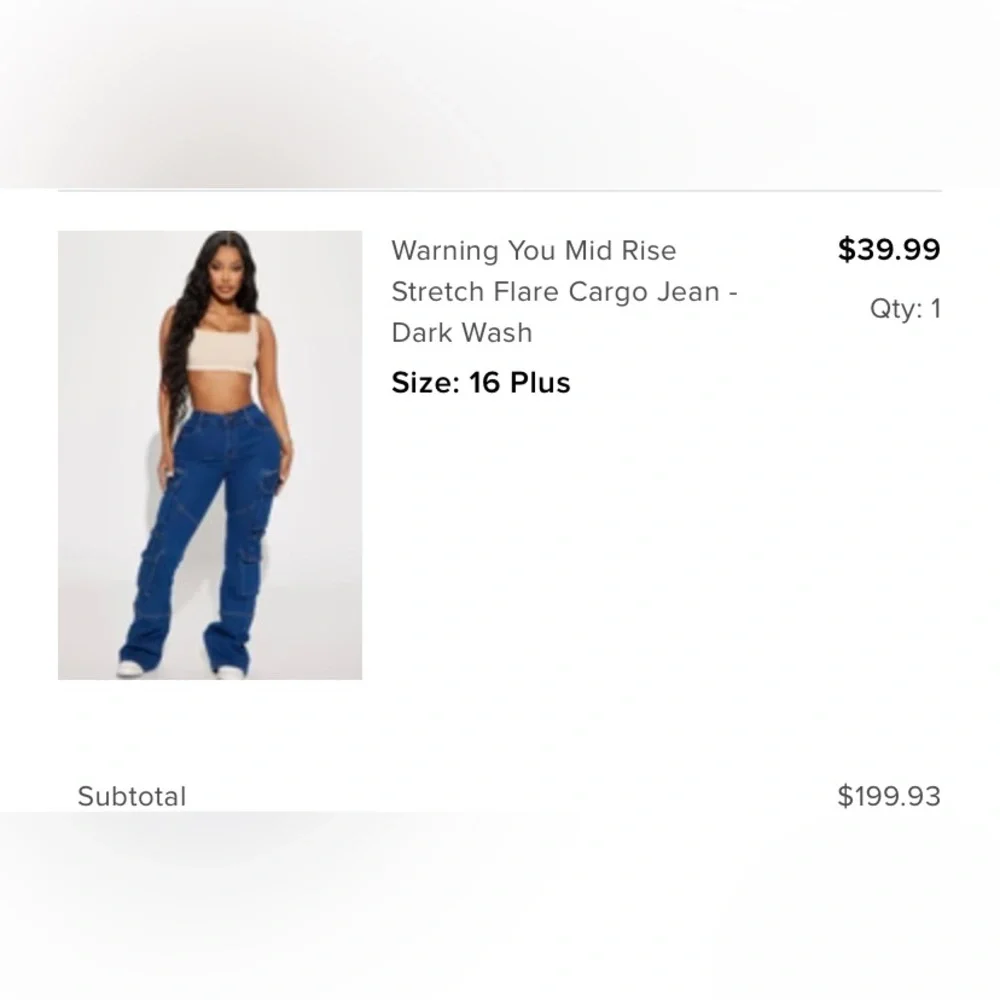 Warning You Mid Rise 🥰 - Picture 2 of 4